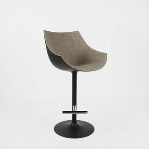 Luz de escritorio de recepción de Hotel de fibra de vidrio moderna del norte de Europa, silla de barra alta giratoria de recepción de Bar transparente de lujo Casina para comedor - Product Image 5