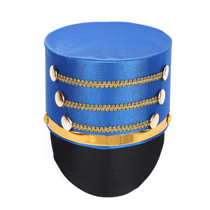 HLC Majorette Ring Master High Hats Tambores Major Cascanueces Baterista Uniformes Accesorios de disfraces Honor Guard Performs Hats - Product Image 2