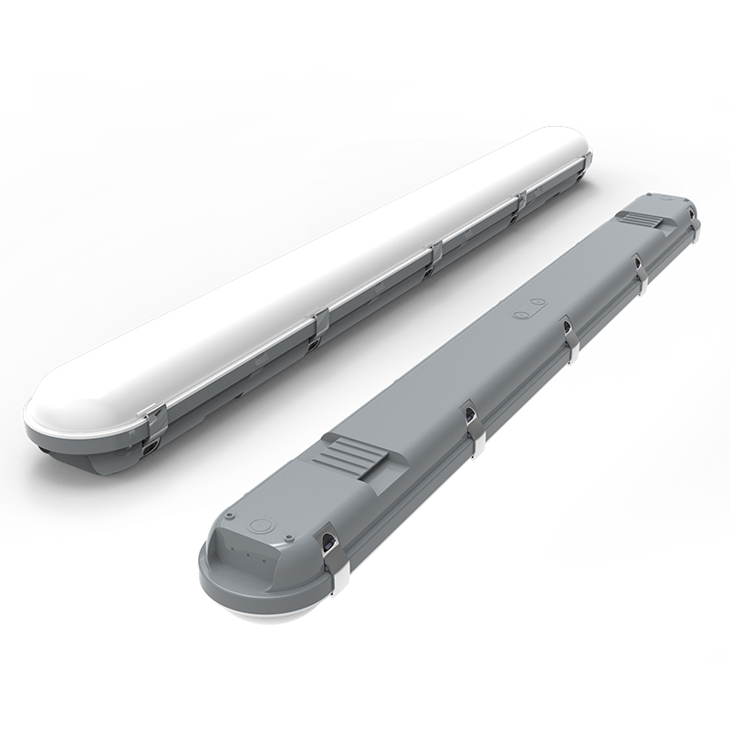 CB SAA Energy-Saving 100-277V 140lm/w Outdoor LED Tri-proof Linear Light Fixtures 65W 8FT 2400mm Vapor Tight Light