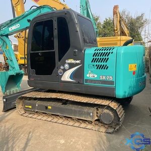 รถขุดอเนกประสงค์ Kobelco SK75 รุ่นปี 2022 มือสอง รถขุดขนาดเล็ก เครื่องยนต์ Isuzu พร้อมมอเตอร์ปั๊ม ขายในลานจัดงานจากจีน - Product Image 5