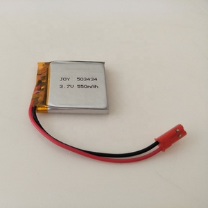 충전식 리튬 이온 리튬 폴리머 리포 503434 3.7V 550mAh 보호 리튬 폴리머 배터리 - Product Image 5