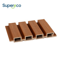 219X26mm Designs de luxe Bois Plastique Composite WPC Conseil Panneau mural 3D