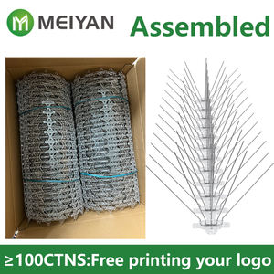 Púas Antipájaros de Acero Inoxidable SUS304 Premium con Base Flexible de Policarbonato, Sistema Repelente de Palomas de 5 Puntas - Product Image 5