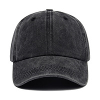 Casquette de baseball en PVC prête à l'emploi, broderie de logo, imprimée, lavable, unisexe, chapeau de travail vintage, polyvalente et ajustable