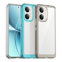 Coque de téléphone transparente en acrylique colorée Lichicase pour Xiaomi Poco X8 Pro X8 Pro Max, protection antichoc