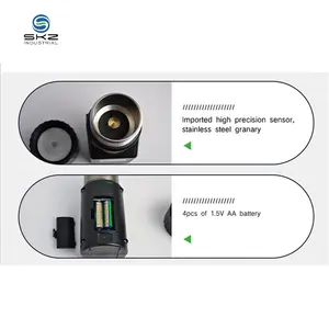 เครื่องวัดความชื้นเมล็ดพืช<span class=keywords><strong>แบบ</strong></span>พกพา SKZ111B-<span class=keywords><strong>2</strong></span> Pro พร้อมวิเคราะห์ความชื้น รองรับเมล็ดพืช 43 ชนิด 8 <span class=keywords><strong>ภาษา</strong></span> - Product Image 2