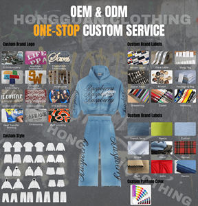 Sudadera con capucha de algodón 100% de alto gramaje, lavado ácido, con tejido de lana francesa, suministro ODM, efecto desgastado por el sol, desgastada y rasgada, lisa, oversize para hombre - Product Image 5