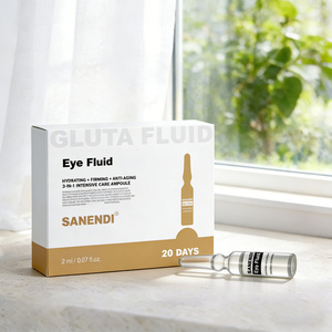Sérum à l'acide hyaluronique, peptides et glutathion, hydratant et réparateur pour le contour des yeux, éclaircissant le teint, fabricant OEM - Product Image 1