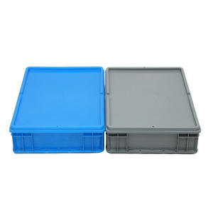 EU4611 600*400*120mm Stapelbare EU-Kunststoffbox Hochbelastbare Lagerkisten Kunststoff-Aufbewahrungsbehälter - Product Image 2