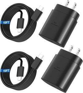 <span class=keywords><strong>Cargador</strong></span> de pared Original de fábrica Pd 25W T2510 adaptador de corriente enchufe de la UE carga súper rápida <span class=keywords><strong>tipo</strong></span> <span class=keywords><strong>C</strong></span> para <span class=keywords><strong>Samsung</strong></span> S22/S23/S24 <span class=keywords><strong>Ultra</strong></span> Made GAN - Product Image 1