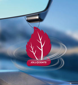 Rafraîchisseur <span class=keywords><strong>d</strong></span>'<span class=keywords><strong>air</strong></span> en papier de coton avec logo personnalisé, parfum polyvalent pour les magasins de <span class=keywords><strong>d</strong></span>étail et les concessionnaires automobiles - Product Image 4