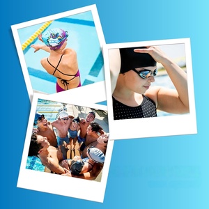 Gorros de Natación de Silicona Personalizados para Adultos, Hombres y Mujeres, 55g, 60g, 65g - Product Image 5