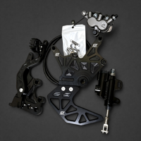 Pédale de frein arrière pour moto électrique, levier en aluminium CNC 7075 pour Surron Light Bee X Ultra Bee Talaria X3 MX3, réparation