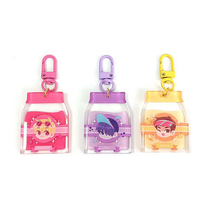 مخصص الطباعة المقدمة الطباعة الايبوكسي البريق <span class=keywords><strong>3D</strong></span> سحر الاكريليك أنيمي المفاتيح - Product Image 5