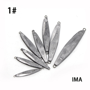 Hessen 5g 7g 10g 15g 18g 20g 21g 30g 40g 60g 80g Plomb lent à pêche non peint, leurres métalliques non peints, leurres jig - Product Image 6