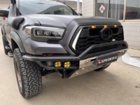 Grille de pare-chocs avant avec éclairage pour Toyota Tacoma, accessoires 2016+, vente flash Spedking, systèmes de carrosserie automobile