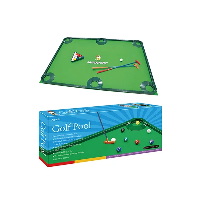 Juego de palos de Golf para niños, juguete educativo de plástico para interiores y exteriores, adecuado para niños