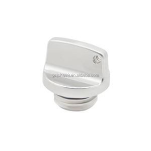 NiceCNC 알루미늄 합금 CNC 가공 아노다이징 오일 탱크 캡 개조된 오토바이 엔진 오일 캡 - Product Image 3