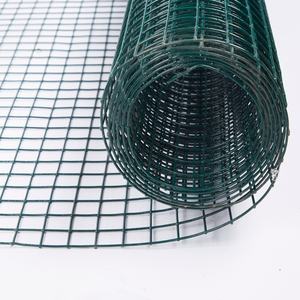 Rouleau de clôture en treillis soudé en PVC noir et vert, <span class=keywords><strong>maille</strong></span> carrée de 50 mm x 100 mm (2 pouces) - Product Image 3