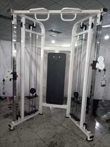 Système de <span class=keywords><strong>poulie</strong></span> double réglable Fitness <span class=keywords><strong>Cage</strong></span> Multi-Functional Smith Machine Cable Crossover-Commercial Bodybuilding Back Training - Product Image 3
