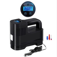 Gonfleur électrique portable pour pneus de voiture et de vélo, en ABS et métal, pompe à air d'urgence pour pneus, ballon gonflable pour véhicules