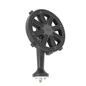 商用厨房用重型单燃烧器铸铁燃气燃烧器 - Product Image 1