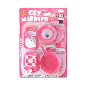 Juego de cocina de plástico <span class=keywords><strong>para</strong></span> <span class=keywords><strong>niñas</strong></span>, juego de comida de imitación, precio barato - Product Image 1