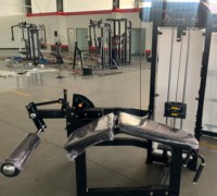 Machine de musculation commerciale pour l'entraînement des jambes, équipement de fitness pour soulevé de jambes couché, machine à soulever les jambes à charge par broches