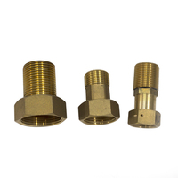 Adaptateurs de raccordement mâles en laiton à face plate 1/2 " x 3/4 " pour l'approvisionnement en matériaux de construction