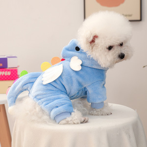 Fleece-lined warm <b>clothes</b> for dogs and <b>cats</b>, autumn and winter outfits for dragons - Product Image 3