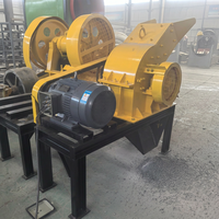 Concasseur à marteaux haute efficacité, broyeur industriel robuste pour la production de sable à partir de minerai d'or et de granit