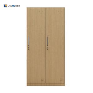 מלון האכסניה בגדי הלבשה ריהוט מודרני שתי דלתות ארון עיצוב פשוט ארון בגדים מתכתי - Product Image 2