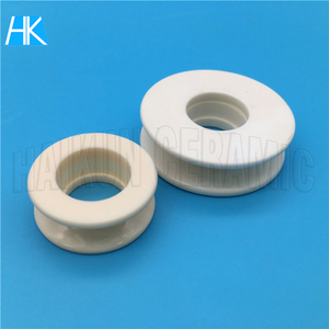 Sản xuất 96% chống mài mòn 99% Al2O3 alumina gốm ỐNg Lót cách điện - Product Image 6