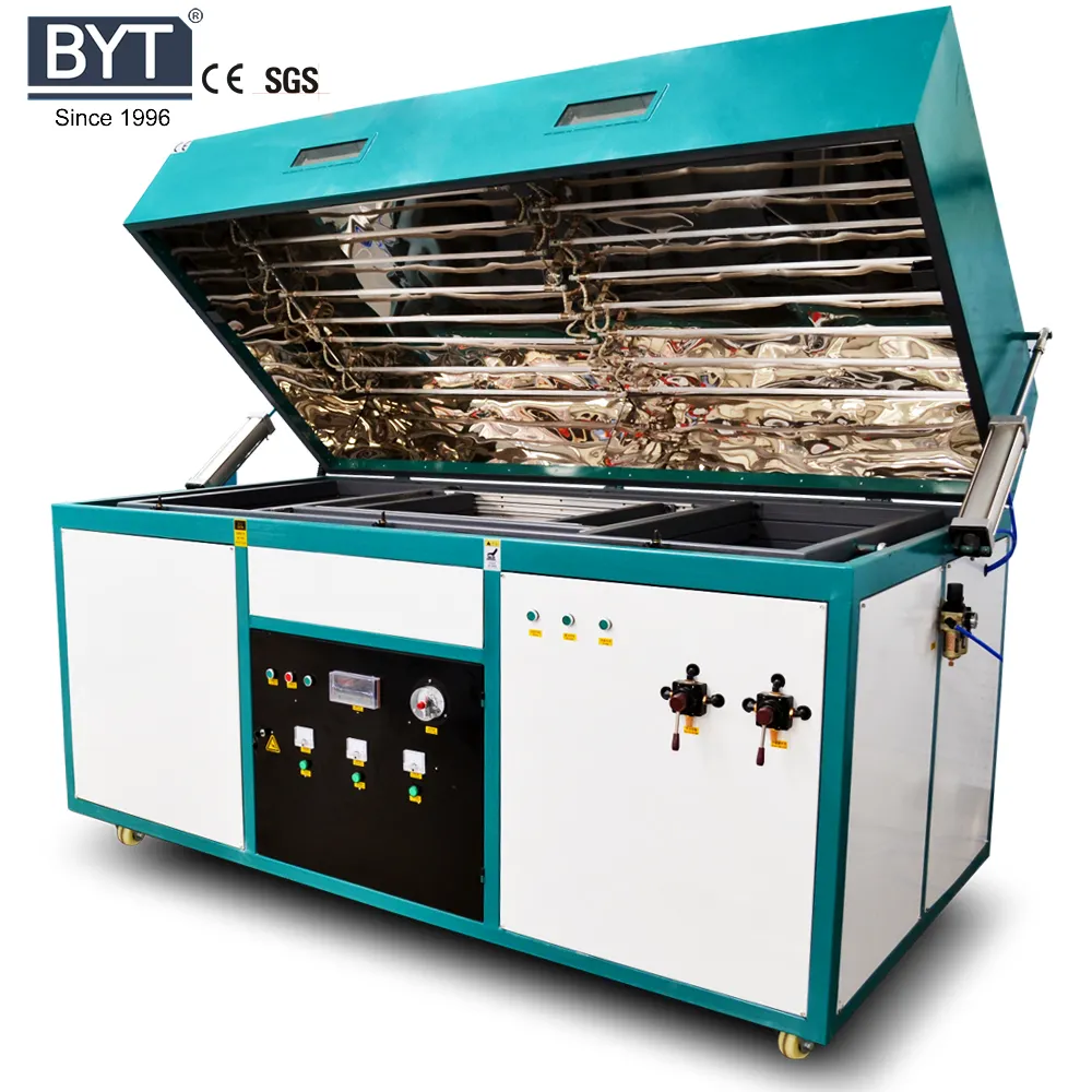 Weifang Plastic advertising BYT CNC plastic Vacuum Forming Machine For Acrylic/abs/pet/pvc/pp/ps/pe
