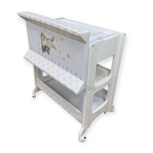 Practical Heavy Duty Infant Diaper Changing <b>Table</b> with Integrated <b>Bath</b> Unit and Soft Padding for Newborn Daily Diaper - Product Image 4