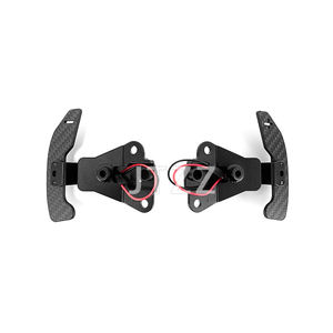 Para <span class=keywords><strong>Lexus</strong></span> <span class=keywords><strong>IS</strong></span> NX RC <span class=keywords><strong>200</strong></span> 250 300 350 para TOYOTA 86 BRZ Sport, volante magnético de fibra de carbono, paletas de cambio, accesorios para coches - Product Image 2