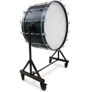 Tambor de Bajo Profesional para Conciertos, 36/40 Pulgadas, Tambor Orquestal Sinfónico con Soporte Rodante, Instrumento de Percusión - Product Image 4