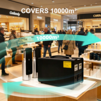 Diffuseur de parfum professionnel pour hôtel, machine à parfum électrique sans eau, à huile essentielle pure, pour l'aromathérapie, système HVAC, en métal