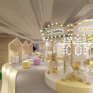 Yetişkin kapalı oyun alanı ekipmanları plastik gökkuşağı slayt topu çukur köpük tırmanma blokları tulumları için yumuşak oyun kapalı oyun alanı - Product Image 4