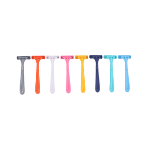 <span class=keywords><strong>Rasoir</strong></span> facial de sécurité professionnel de petite taille, <span class=keywords><strong>rasoir</strong></span> manuel à double lame jetable en plastique pour hommes - Product Image 6