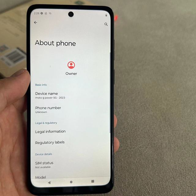 Wholesale for Motorola Moto G Power Real Brand Second Hand Used Cellphones Cheap Smartphone Resale for XT2311 XT2315 2023