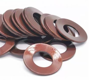 วงแหวนสปริงทรงกรวยแกนหมุน60Si2MnA ทำจากเหล็กกล้าผสมปะเก็นผีเสื้อ OD20 x ID10.2 - Product Image 2