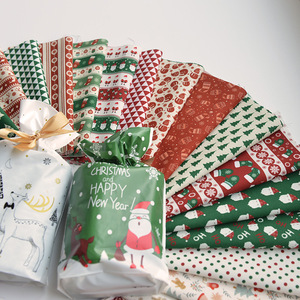 Pure Cotton Popel ine Stoff Digital gedruckt 40S Flower Design Weihnachts druck für Kinder - Product Image 4