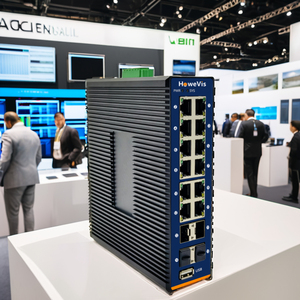 Thiết kế mới 48V không thấm nước 14-Port Gigabit <span class=keywords><strong>Ethernet</strong></span> mạng Thiết bị chuyển mạch PoE chuyển đổi ngoài trời với 4 * SFP Bảo hành 5 năm - Product Image 1