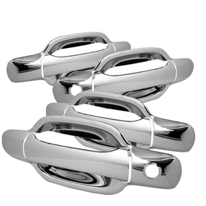 อุปกรณ์ตกแต่งรถยนต์ฝาครอบมือจับประตูสําหรับเชฟโรเลตโคโลราโดเชฟวี่และ GMC Canyon 05-12 4D - Product Image 4