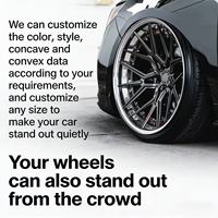 Jantes en alliage forgé monobloc concaves profondes noires 5x114.3, pièces de rechange pour voiture pour GR Supra A80 A90