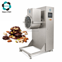 Nouvelle ligne de production automatique de chocolat au lait GUSU avec formateur de grappes de fruits et noix, facile à utiliser, garantie 1 an