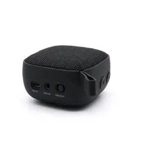 Usine haute qualité carré portable petit haut-parleur lanière de sports de plein air haut-parleur sans fil Mini haut-parleur BT de mode