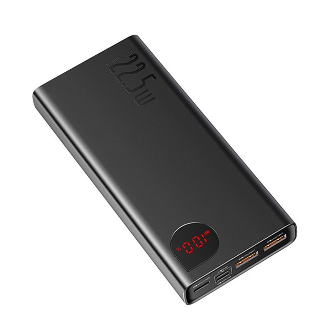 Power Bank Adaman Metal Shell Digital Display Quick Charging 20000mAh 22.5W Phone External Battery