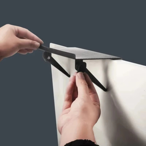 Estante de almacenamiento de pantalla de ordenador y TV de gran venta, estante de decodificador de enrutador inalámbrico, soporte de almacenamiento sin perforaciones, herramienta divina - Product Image 5